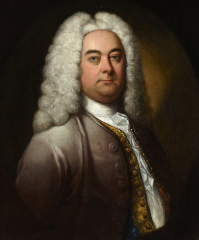 George Frideric Handel - William circle of Hogarth